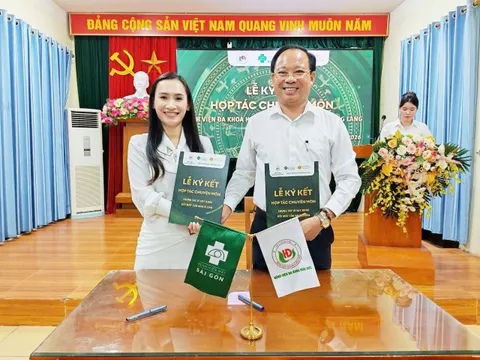 Ký kết hợp tác chuyên môn giữa Mắt Sài Gòn Đường Láng và Bệnh viện Đa khoa Hoài Đức: Nâng tầm trải nghiệm chăm sóc nhãn khoa cho người dân